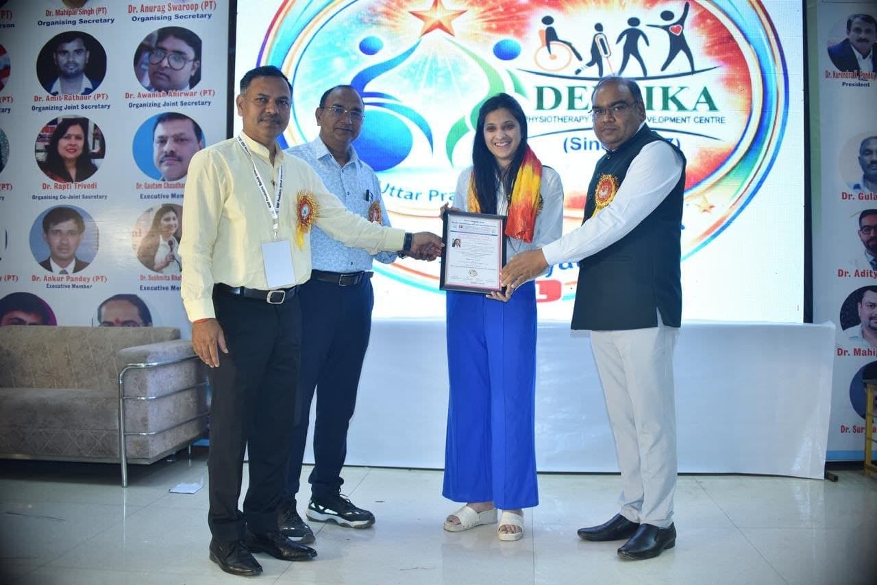 Dr. Sushmita Bhati — Award Recognition